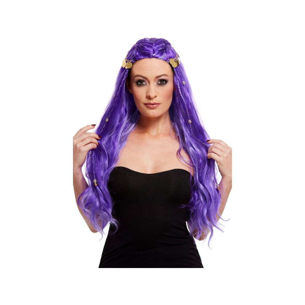 Fortune Teller Wig, Purple