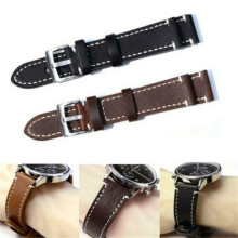 (20mm, Dark Brown) Men's Genuine Leather Watch Strap Band Rally Racing 18 19 20 22 24 Twister MM