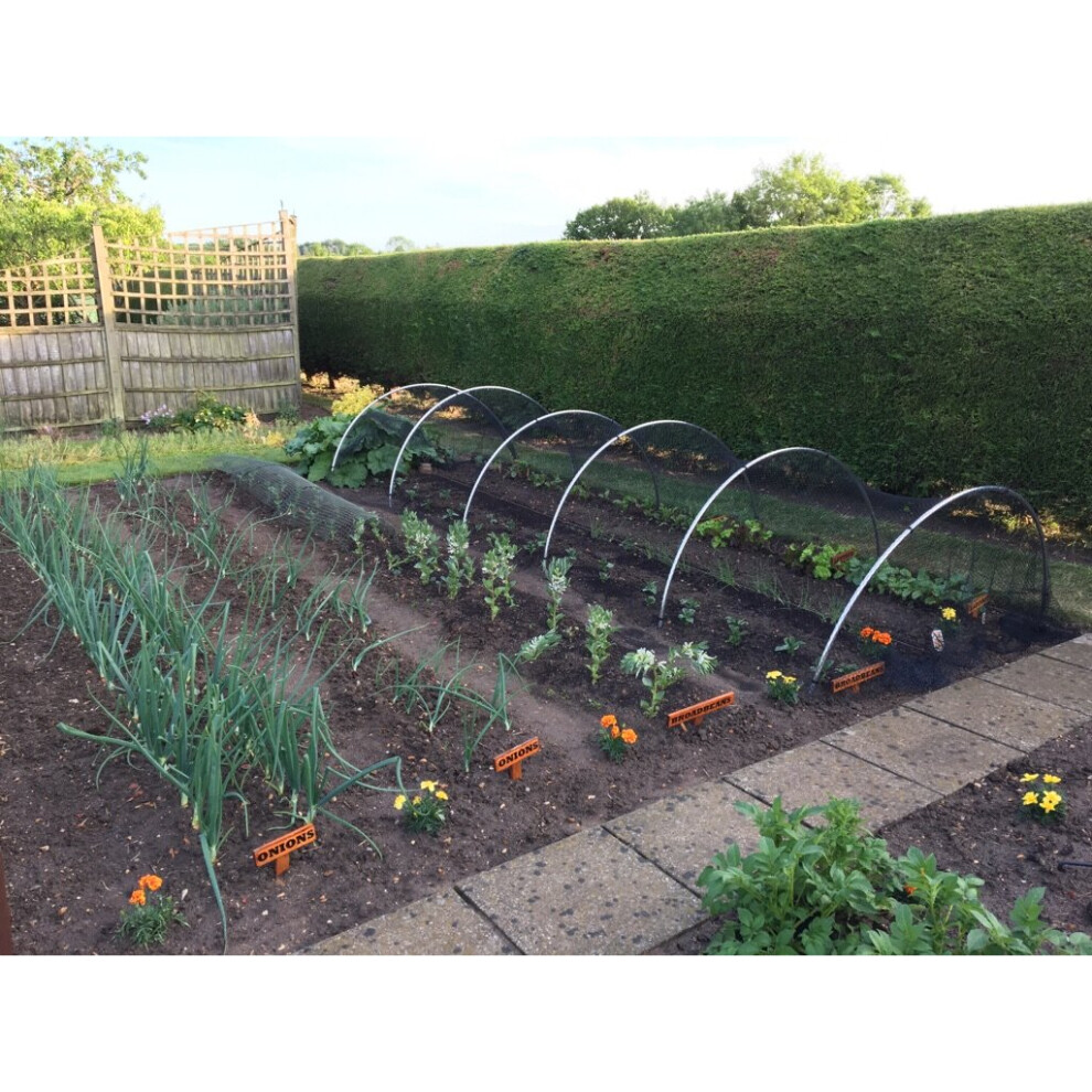 (6m with Black Soft Butterfly) Aluminium Large Hoop Tunnel-image-OPC-P8P2BVH-NEW