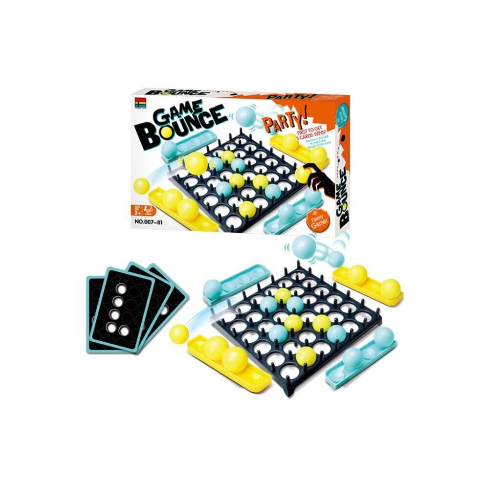 (Bounce) Bouncing Ball Shots Board Game Family With Kid Age 3-5 Party
