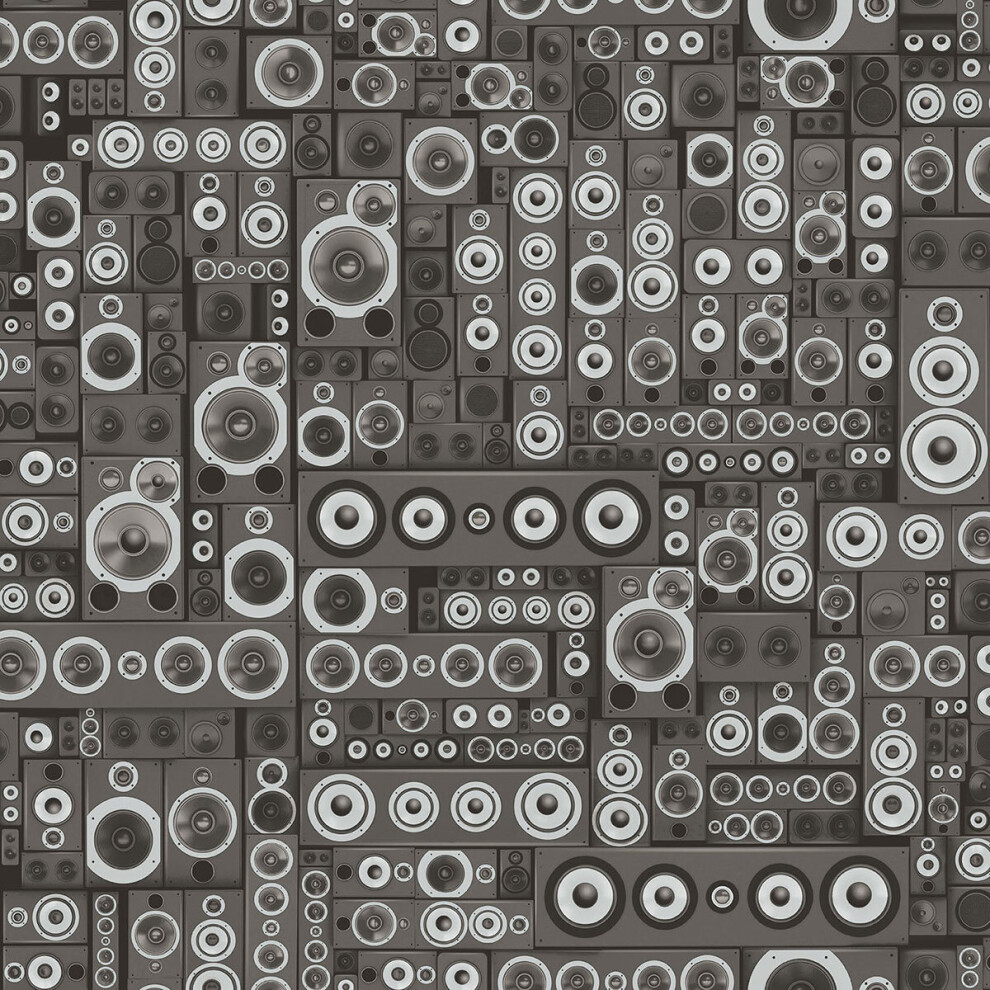 Grunge Collection Speakers Charcoal Galerie G45368 5055430053688