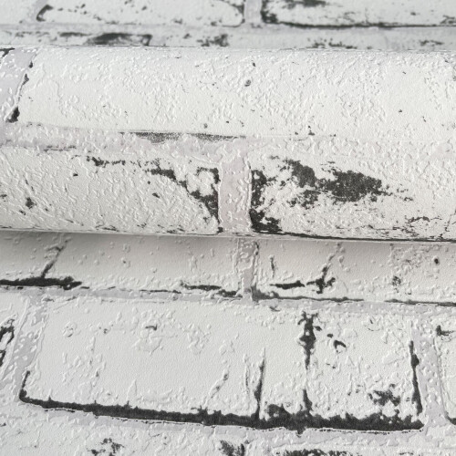 AS Creation New England Rustic Brick Wallpaper White AS Creation 9078-37 2