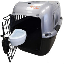 (Medium) RAC Pet Dog/Cat Carrier, Portable Plastic Carrier