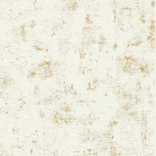 Industrial Concrete Wallpaper Metallic Gold / White AS Creation AS230775