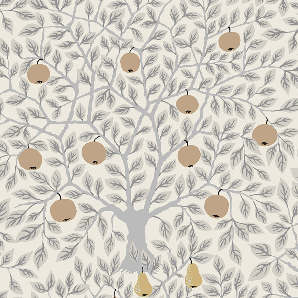 Galerie 33012 Tree Leaf Wallpaper - Silver - Image 4