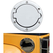 Cap Fuel Filler Gas Cap Cover For Jeep Wrangler 2/4 Door Plating