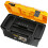 (Professional, 19" Tool Box) Large Plastic Toolboxes Chest Lockable Lid Inserts 2