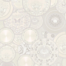 Versace Les Etoiles De la Mer Dish Wallpaper - White 34901-4 - 10m x 70cm