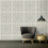 AS Creation Versace Heritage Tile Panel Wallpaper - Grey and Silver - 37055-5 - 10m x 70cm 2