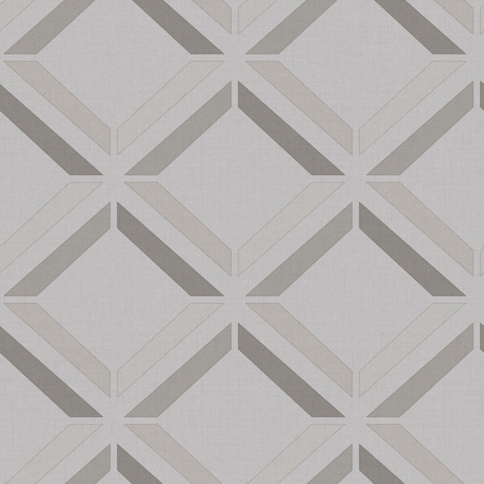 Kaleidoscope Lana Geo Wallpaper Grey Holden 90593