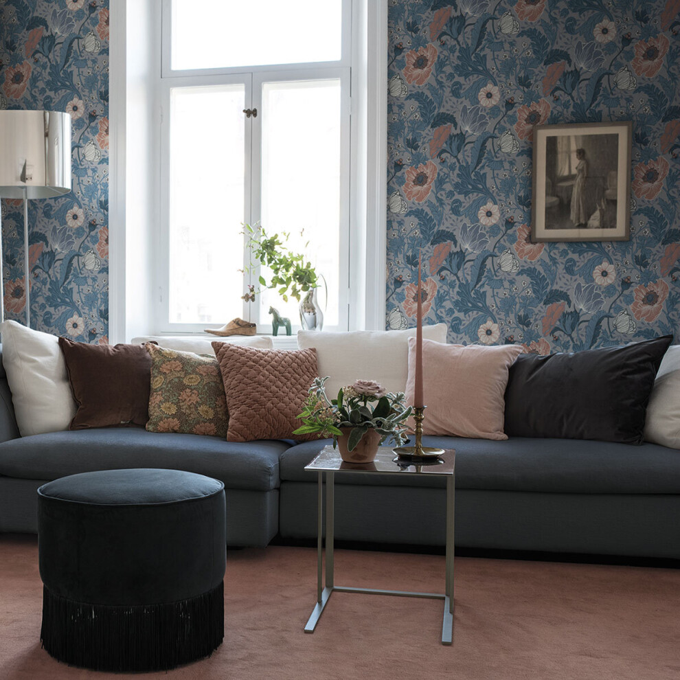 Galerie Wallpaper - Wallpaper - Blue - 10m x 53cm Roll - Image 3