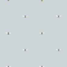 Sophie Allport Bees Wallpaper Duck Egg 181533