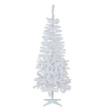 (White, 6 FT) 4ft 6ft Christmas Artificial Slimline Tinsel Tree