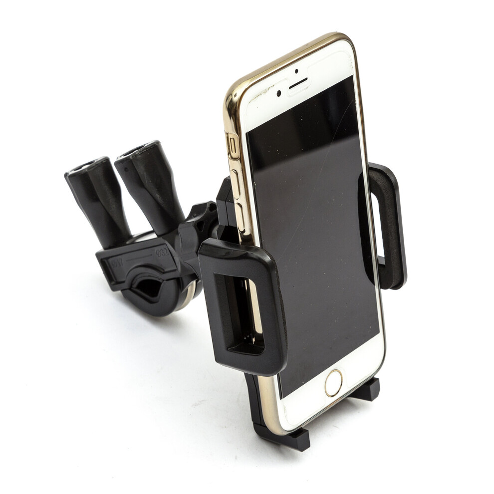 Mobile Phone Holder Bicycle Handlebar Mount Joystick Clamp Iphone Black 5056499482341