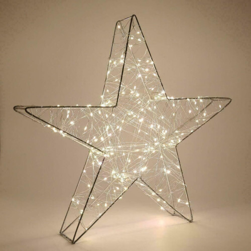 Christmas 3D Workshop Star Light 200 Warm White LED Indoor Xmas Decor 1