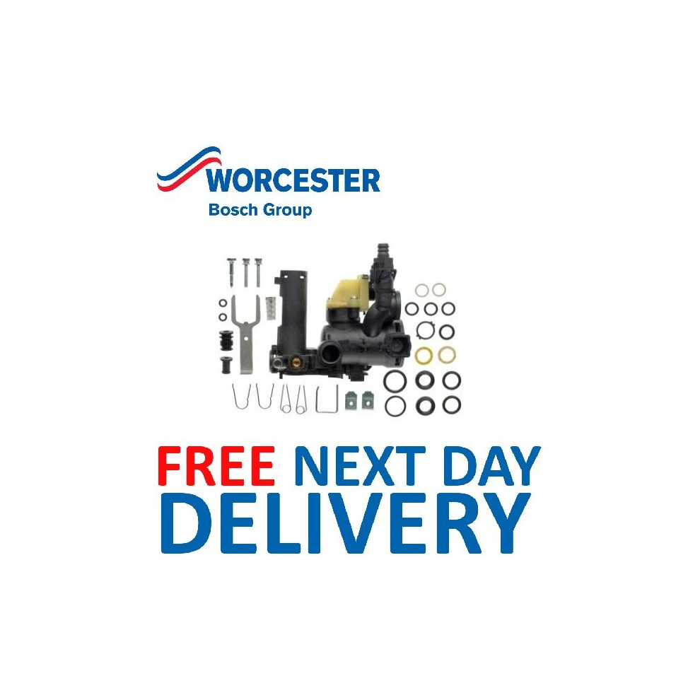 Worcester Bosch Right Hand Return Manifold Block 87161064420