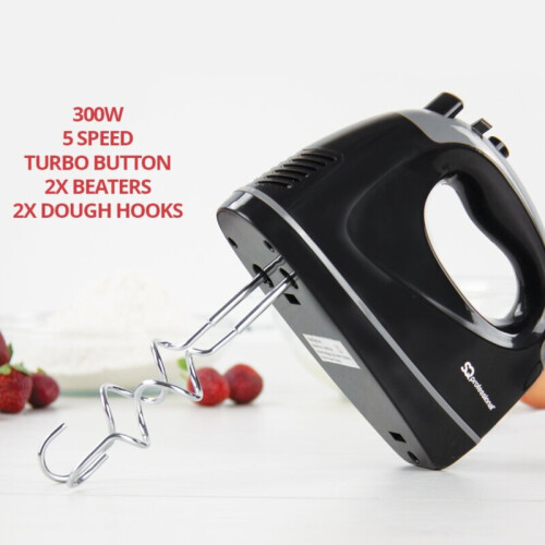 SQ Professional (Black) SQ Professional Blitz 5-Speed Hand Mixer-300W