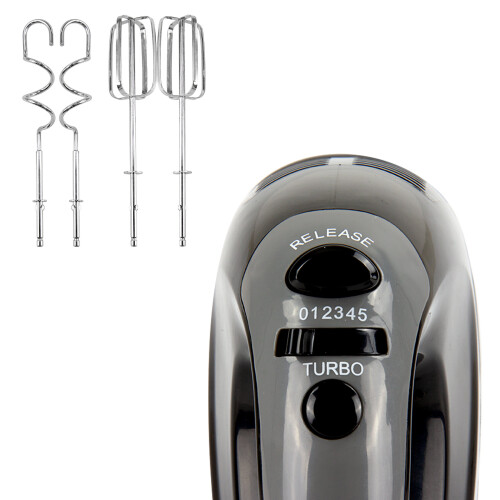 SQ Professional (Black) SQ Professional Blitz 5-Speed Hand Mixer-300W 2