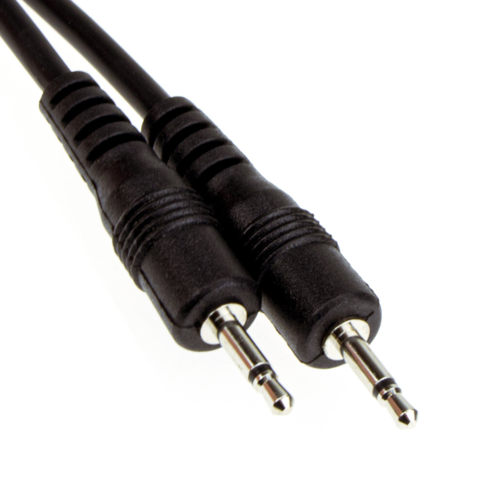 kenable Mono Cable 2.5mm Male to 2.5mm Mono Jack Plug Audio Lead 2m