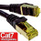 kenable kenable CAT7 600MHz 10Gb F/FTP Shielded RJ45 Ethernet Cable 3m Black (Code 10710) 9