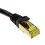 kenable kenable CAT7 600MHz 10Gb F/FTP Shielded RJ45 Ethernet Cable 3m Black (Code 10710) 5
