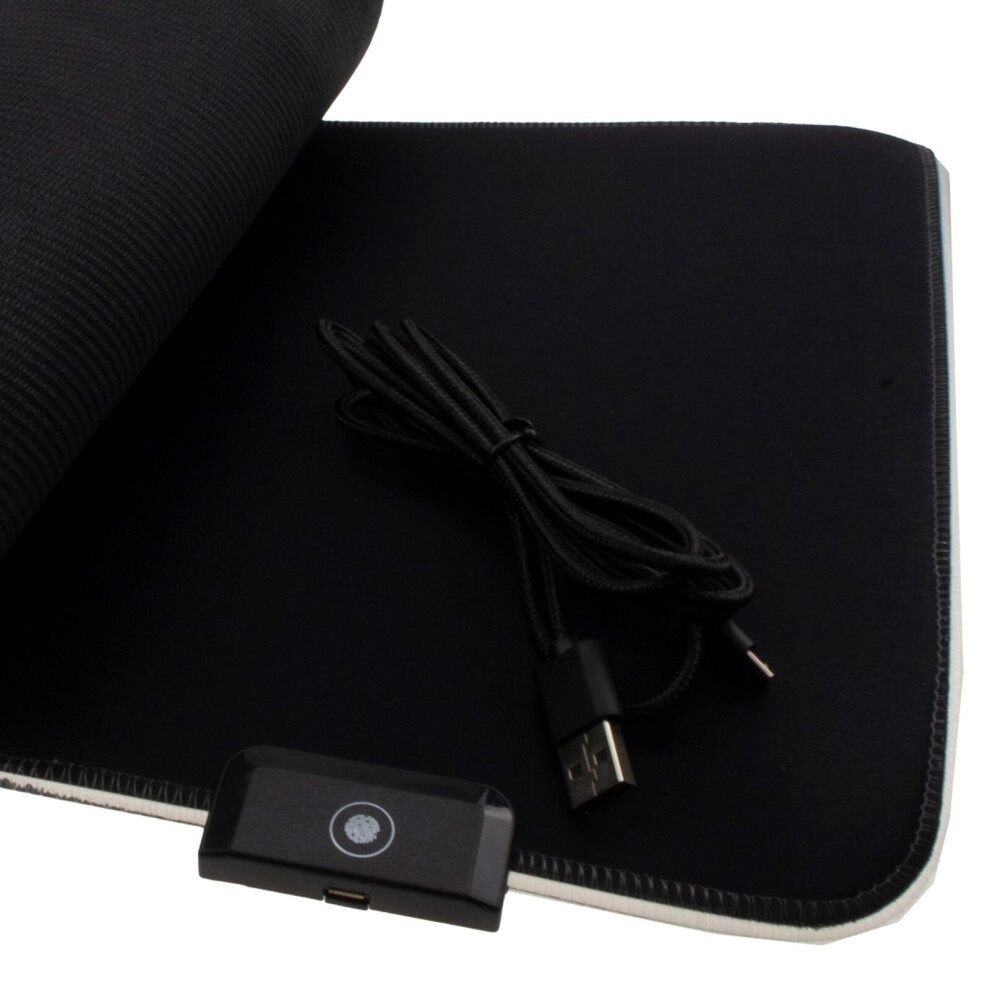 Kenable Led Rgb Pro Gaming 3Mm Heavy Duty Mouse Pad Mat 300 X 800Mm Large