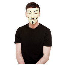 Guy Fawkes Mask, White