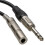 kenable Premium 6.35mm TRS Jack Extension Stereo Jack Plug to Socket Cable 2m 1