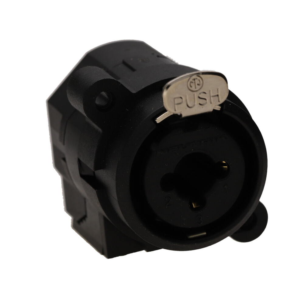 Kenable Women's Neutrik Xlr & 6.35Mm Combo Panel Mount Mono Solder Chasis Socket