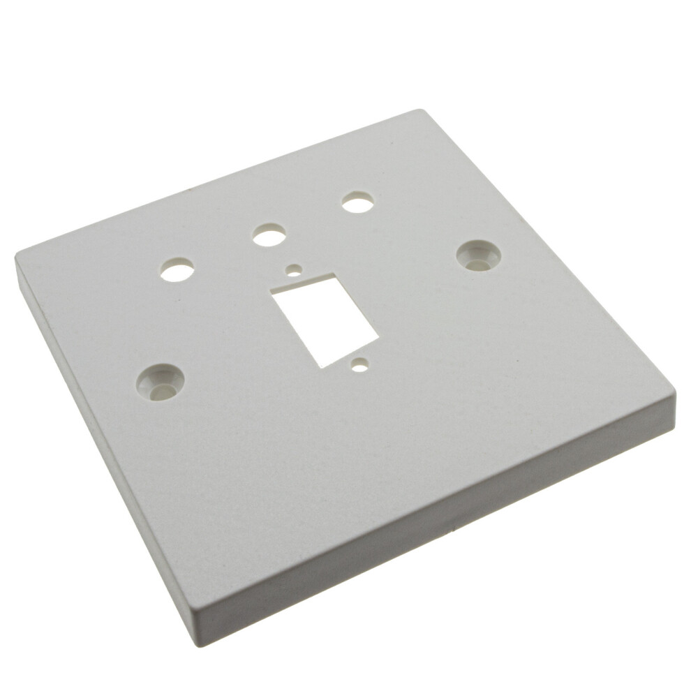 kenable Pre Drilled Mounting Wall Faceplate for SVGA & Phono RCA Audio Panel Mounts
