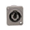kenable Neutrik Powercon Panel Mount Mains Outlet Solder Chasis NAC3MPB 3 Pin Male 2