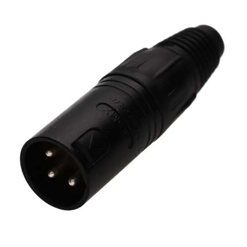 kenable Neutrik NC3MX Male 3 Pin XLR Mic Line Plug With Gold Plated Terminals