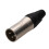 kenable Neutrik NC3MXX Male 3 Pin XLR Microphone Solder Line Plug Silver 1