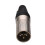 kenable Neutrik NC3MXX Male 3 Pin XLR Microphone Solder Line Plug Silver 3