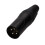 kenable Neutrik NC3MXX Male 3 Pin XLR Microphone Solder Line Plug Black 9