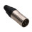 kenable Neutrik NC3MXX Male 3 Pin XLR Microphone Solder Line Plug Silver 4