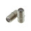 kenable kenable TWIN Satellite Moulded F Type Plug to Socket RG6 Extension Cable  3m White 3