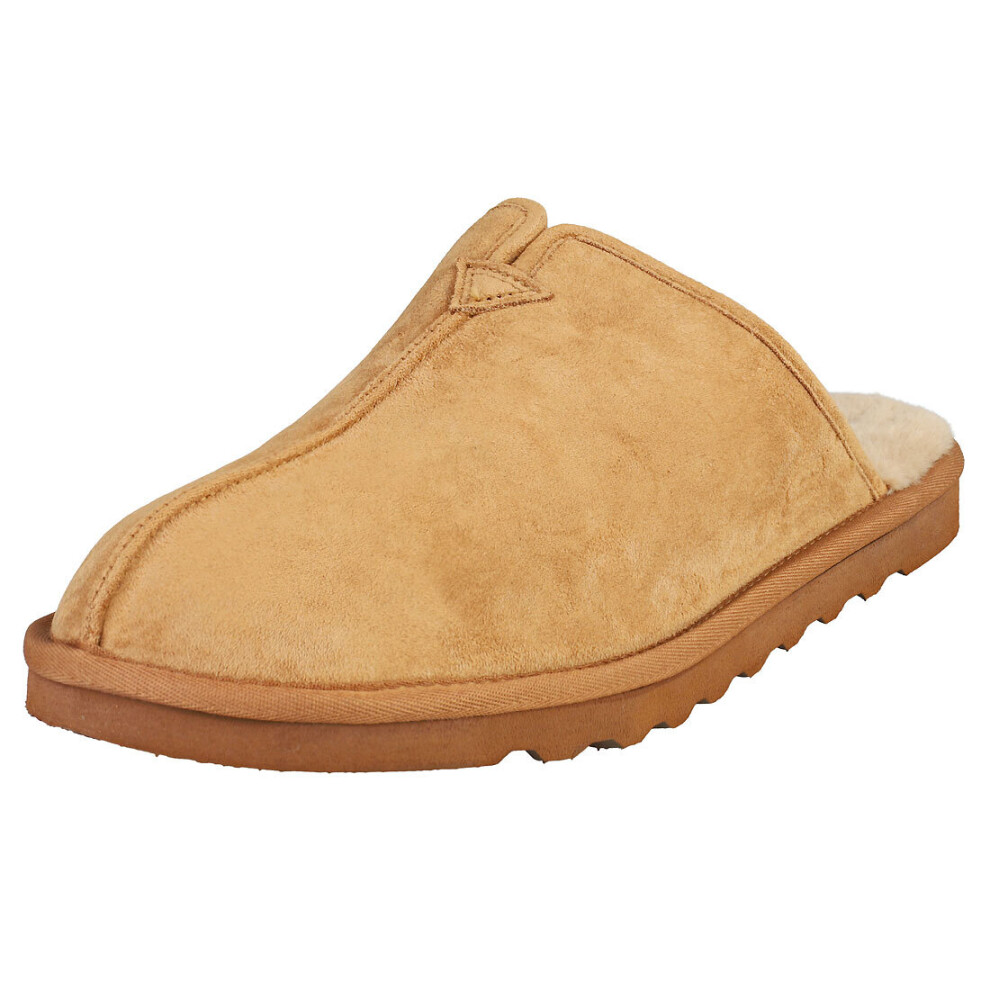 Skechers Renten Palco Mens Slippers Sandals in Tan - Size 8 UK