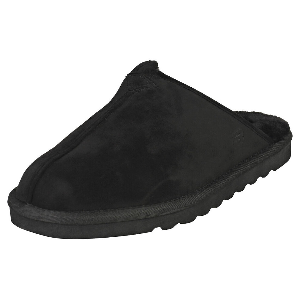 Skechers Renten Palco Mens Slippers Sandals in Black - Size 7 UK
