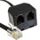 Headset Buddy Training Adapter Twin RJ10 Sockets 4P4C 2 Handsets to 1 Receiver 1