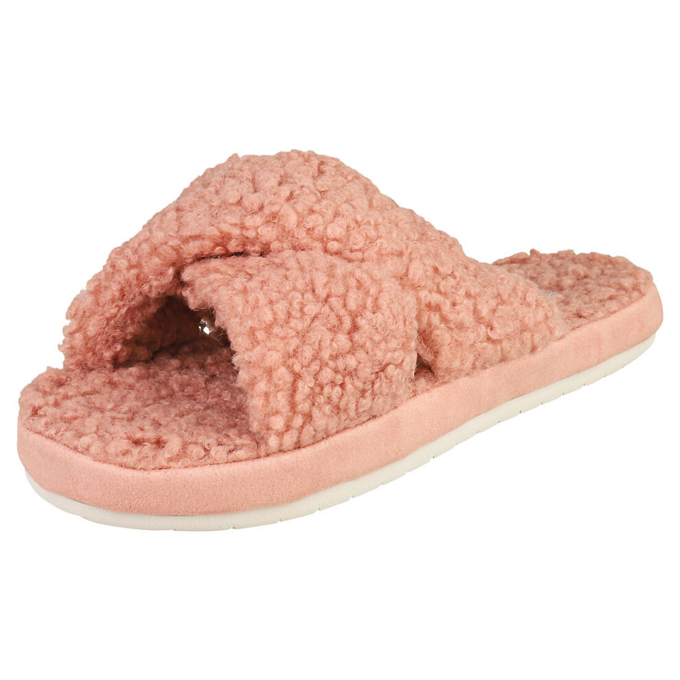 Skechers Cozy Slide Womens Slide Sandals in Rose - Size 3 UK