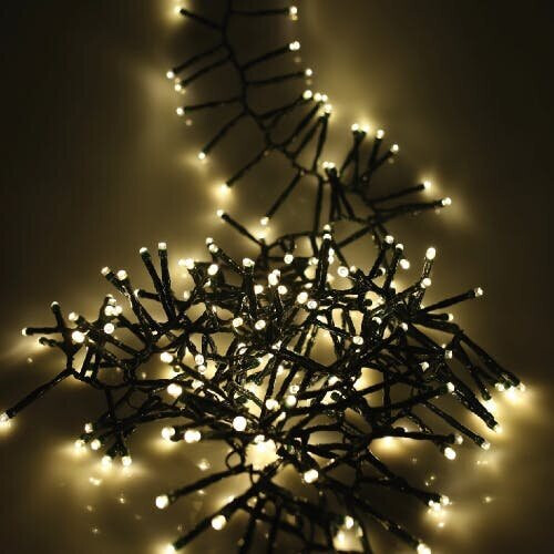 Noma 480 LED CLUSTER Lights : Multifunction : Plug-in with Timer : Warm White 1
