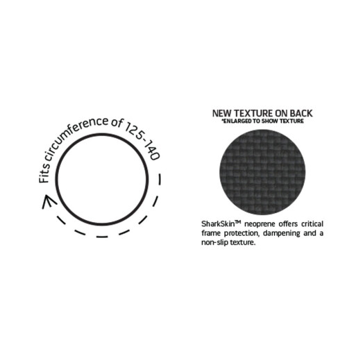 Lizard Skins Neoprene Chainstay Protector : Black : L 2