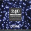 Noma 240 LED Christmas Tree Lights : Green Cable : Plug-in with Timer : Bright White 1