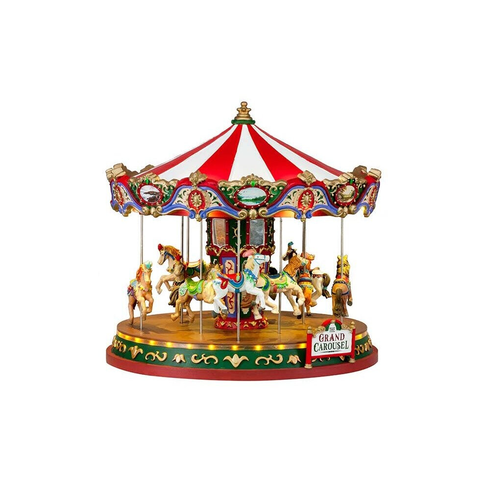 Lemax Large Animation : Carnival The Grand Carousel, Plug-In 4.5V Adaptor