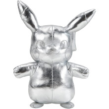 Pokémon 25th Anniversary 8 Inch Plush - Silver Pikachu - Plush Soft Toy