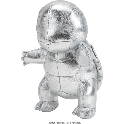 Pokémon Pokémon 25th Anniversary 8 Inch Plush - Silver Squirtle - Plush Soft Toy