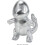 Pokémon Pokémon 25th Anniversary 8 Inch Plush - Silver Charmander 1
