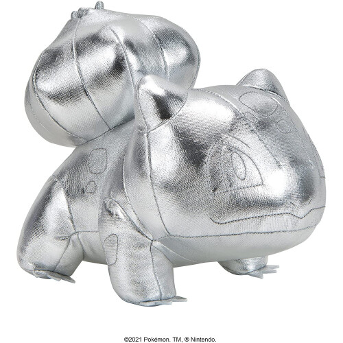 Pokémon Pokémon 25th Anniversary 8 Inch Plush - Silver Bulbasaur - Plush Soft Toy