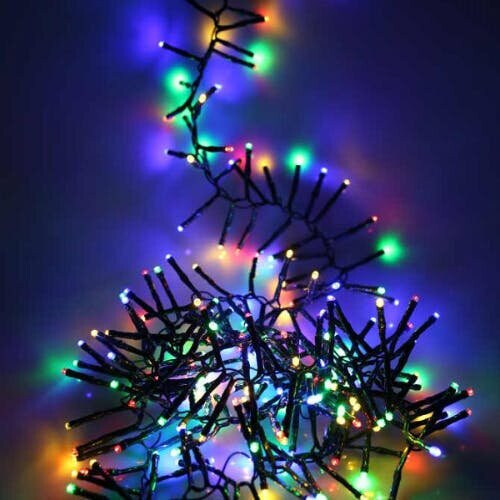 Noma 480 LED CLUSTER Lights : Multifunction : Plug-in with Timer : Multicoloured 1